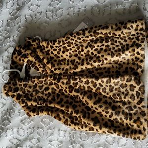 Kids leopard vest